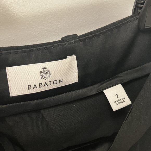 Aritzia Babaton Enterprise Skirt in Black - Picture 6 of 7